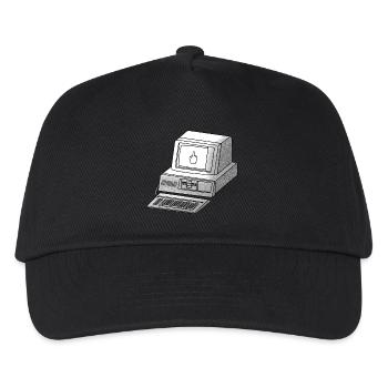 cyberpunk hackfleisch - Kinder Basecap - Schwarz - Vorne