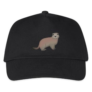 Marmot - Kids’ Baseball Cap - black - Front