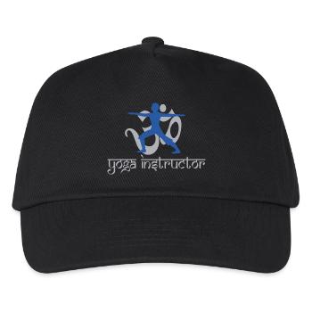 Yoga Instructor - Kids’ Baseball Cap - black - Front