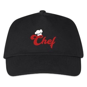 Chef / Chef Cook: Master Chef - Kids’ Baseball Cap - black - Front