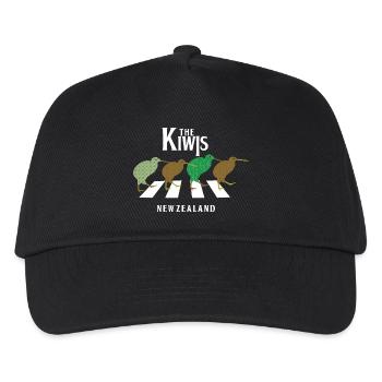 "The Kiwis" - Kids’ Baseball Cap - black - Front