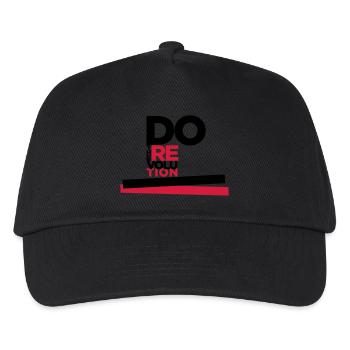 Revolution - Kinder Basecap - Schwarz - Vorne