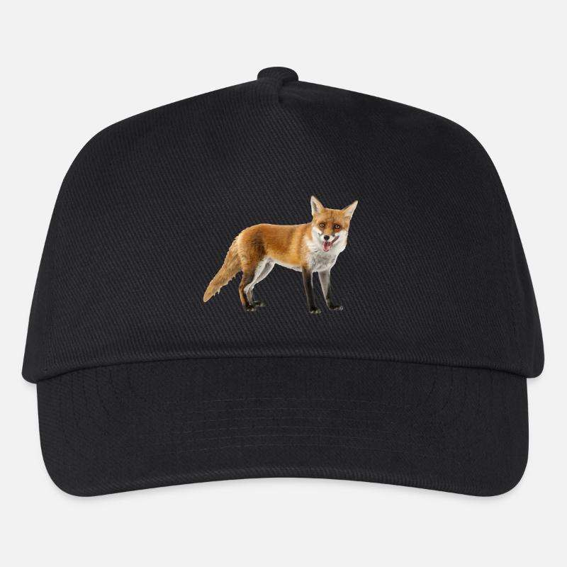 Renard - Casquette de baseball Enfant - noir