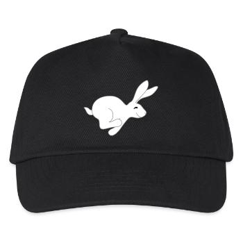plus rapide lièvre - Casquette de baseball Enfant - noir - Devant