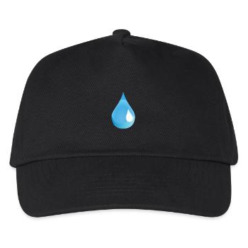 Tear drop - Kids’ Baseball Cap - black - Front