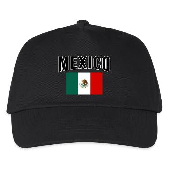 Mexico - Kids’ Baseball Cap - black - Front