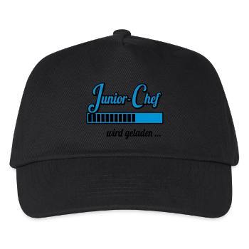 Chef junior Chargement en cours ... (grossesse) - Casquette de baseball Enfant - noir - Devant