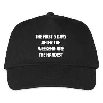 Funny Funny Quote Funny Gift Funny - Kids’ Baseball Cap - black - Front