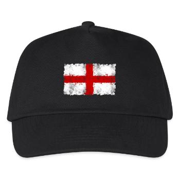 England flag, England flag, England, - Kids’ Baseball Cap - black - Front