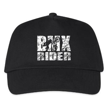 BMX - Kinder Basecap - Schwarz - Vorne