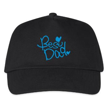 Best Dad - Kids’ Baseball Cap - black - Front