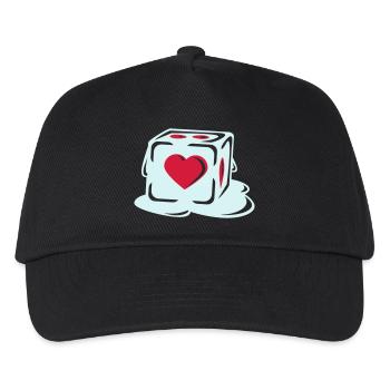 With Heart - Kinder Basecap - Schwarz - Vorne