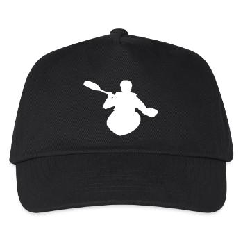 Kajak - Kinder Basecap - Schwarz - Vorne