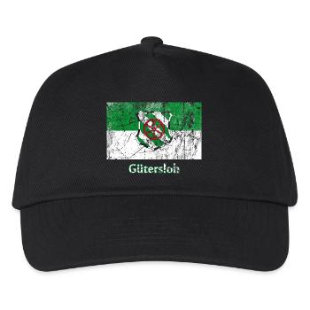 flag Guetersloh Stadtfahne city flag drapeau - Kids’ Baseball Cap - black - Front