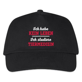 veterinary medicine - Kids’ Baseball Cap - black - Front