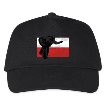 Speedway - Poland Flag - Kids’ Baseball Cap - black - Front
