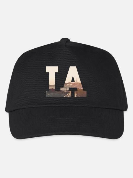 LA - Los Angeles - Kinder Basecap - Schwarz