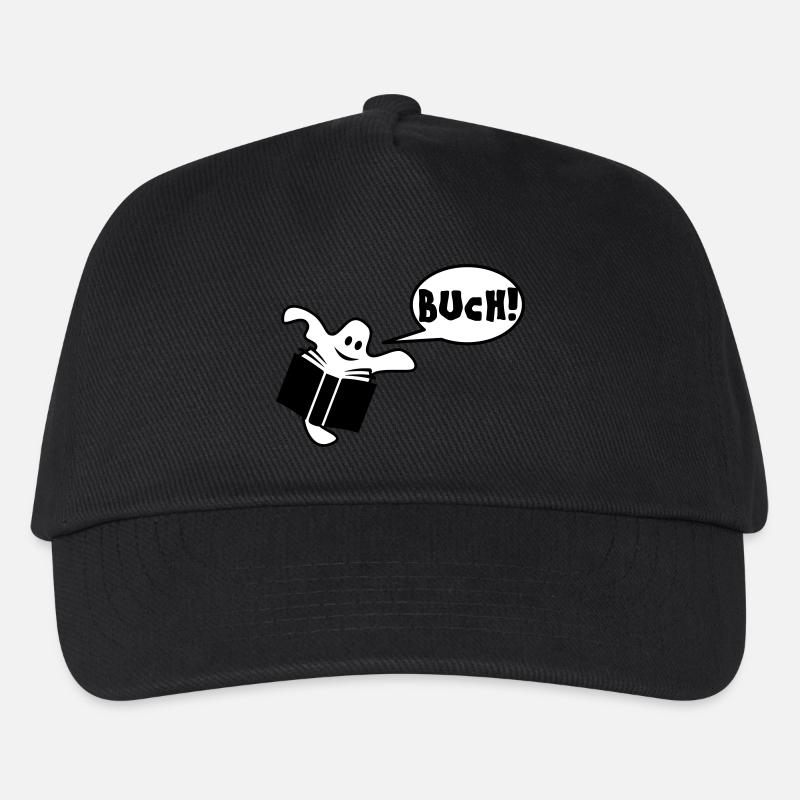 Buch - Kinder Basecap - Schwarz