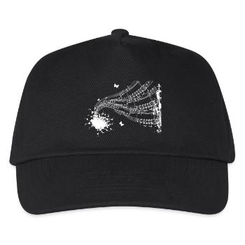 Floating Score Symphony - Kids’ Baseball Cap - black - Front