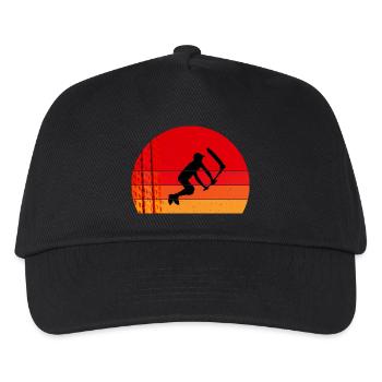 Vintage Stunt Scooter - Casquette de baseball Enfant - noir - Devant