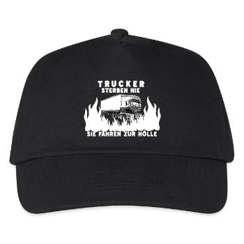 Trucker - Kids’ Baseball Cap - black - Front