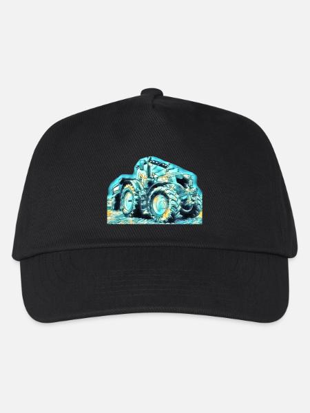 Traktor - Kinder Basecap - Schwarz