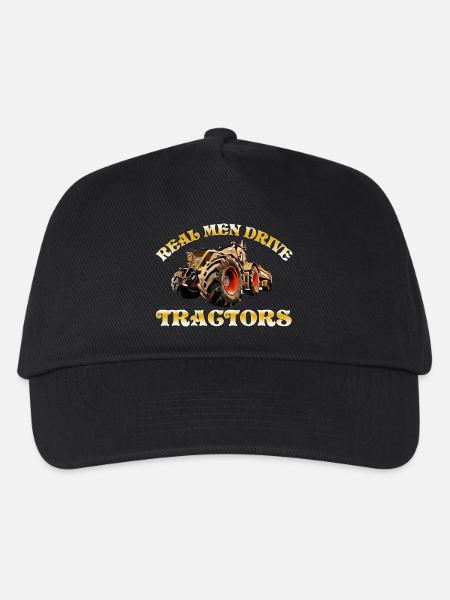 Traktor - Kinder Basecap - Schwarz