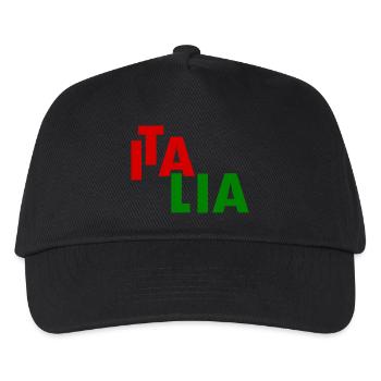 Italy - Kids’ Baseball Cap - black - Front