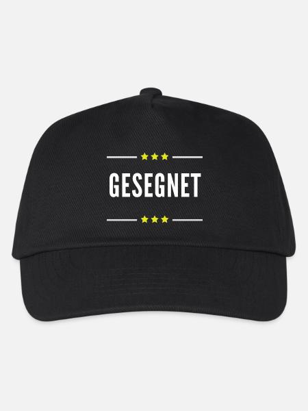 Gesegnet - Kinder Basecap - Schwarz