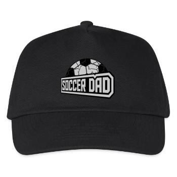 Champion Soccer Dad Logo - Kids’ Baseball Cap - black - Front