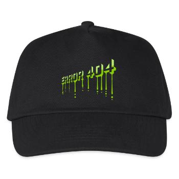 Mucus Drops Error 404 - Kids’ Baseball Cap - black - Front