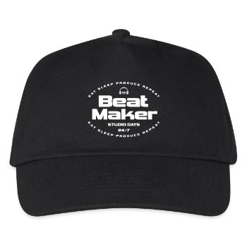 Beat Maker Studio Days - Kinder Basecap - Schwarz - Vorne