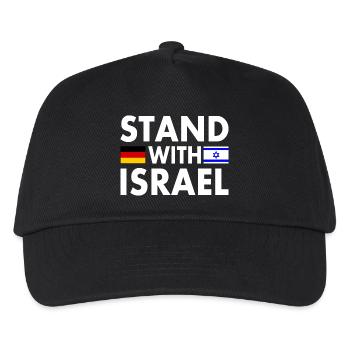 Israel - Kinder Basecap - Schwarz - Vorne