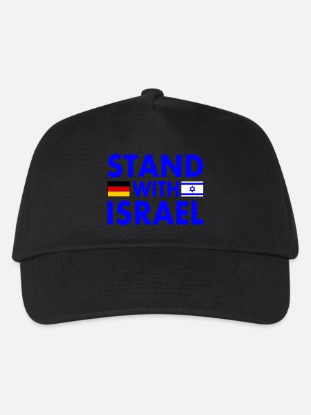 israel - Kinder Basecap - Schwarz