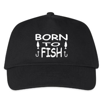 Angling - Kids’ Baseball Cap - black - Front