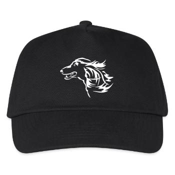 Afghane Kopf "Black Edition" - Kinder Basecap - Schwarz - Vorne
