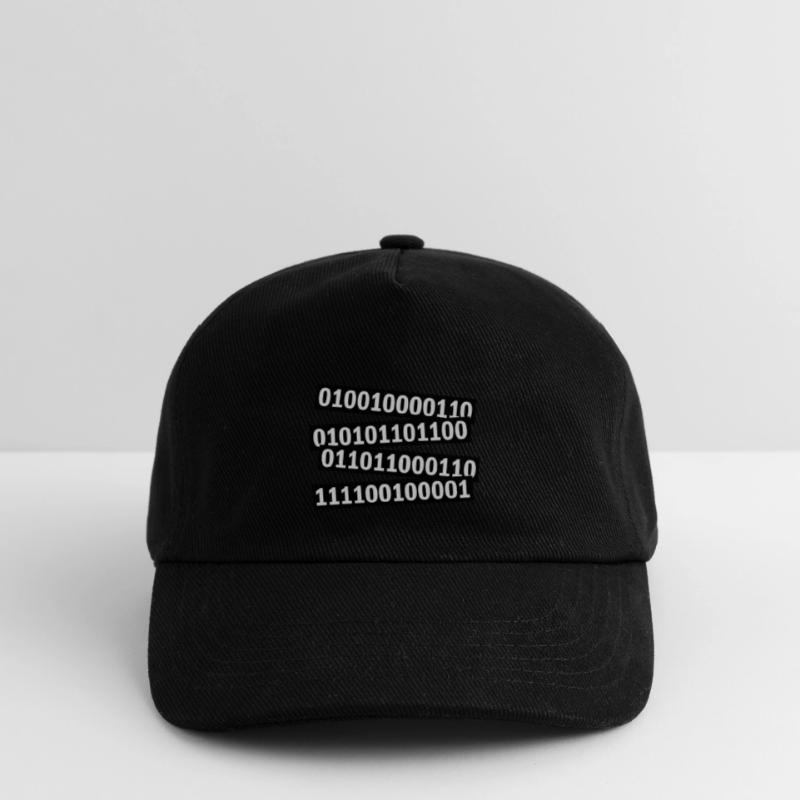 Langage de programme de code binaire Casquette de baseball Enfant