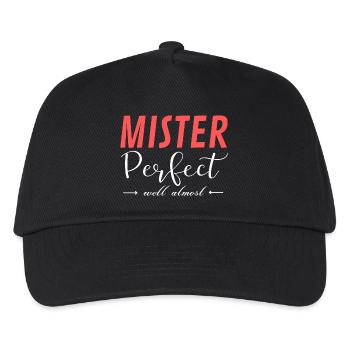 Mister Perfect Well Fast - Kinder Basecap - Schwarz - Vorne
