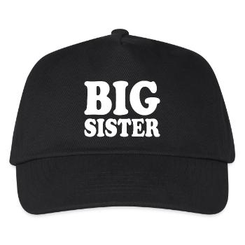 Big sister - Kinder Basecap - Schwarz - Vorne