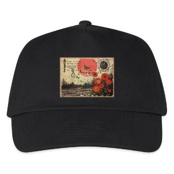 Vintage Picture - Kids’ Baseball Cap - black - Front