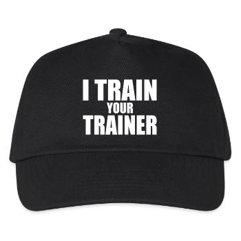 I train your trainer - Casquette de baseball Enfant - noir - Devant