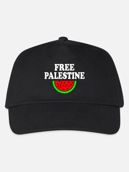 Free palestine - Kinder Basecap - Schwarz