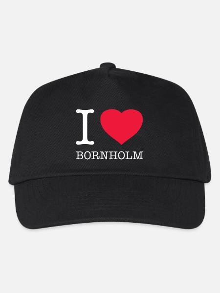 J’ADORE BORNHOLM - Basecap til børn - sort