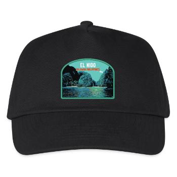 El Nido, Palawan, Philippines, Falaises Étonnantes - Casquette de baseball Enfant - noir - Devant