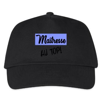 MISTRESS - Kids’ Baseball Cap - black - Front