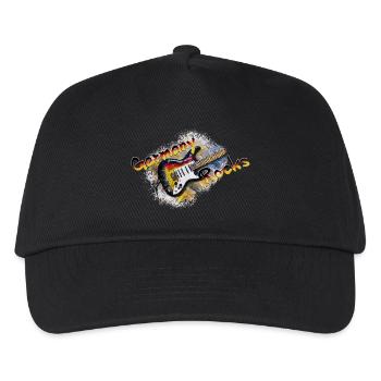 Germany Rocks - Kids’ Baseball Cap - black - Front