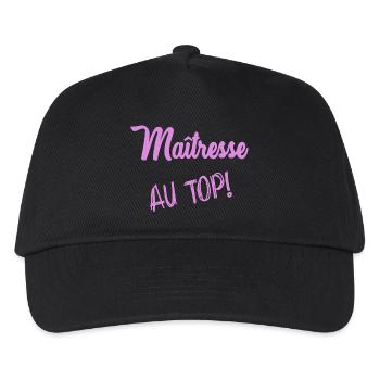 THANK YOU. MISTRESS. THANK YOU MISTRESS. MISTRESS - Kids’ Baseball Cap - black - Front