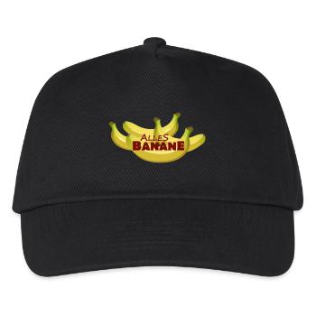ALL BANANA - Kids’ Baseball Cap - black - Front