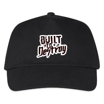 Built To Destroy - Kids’ Baseball Cap - black - Front