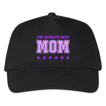 best mom - Kinder Basecap - Schwarz - Vorne